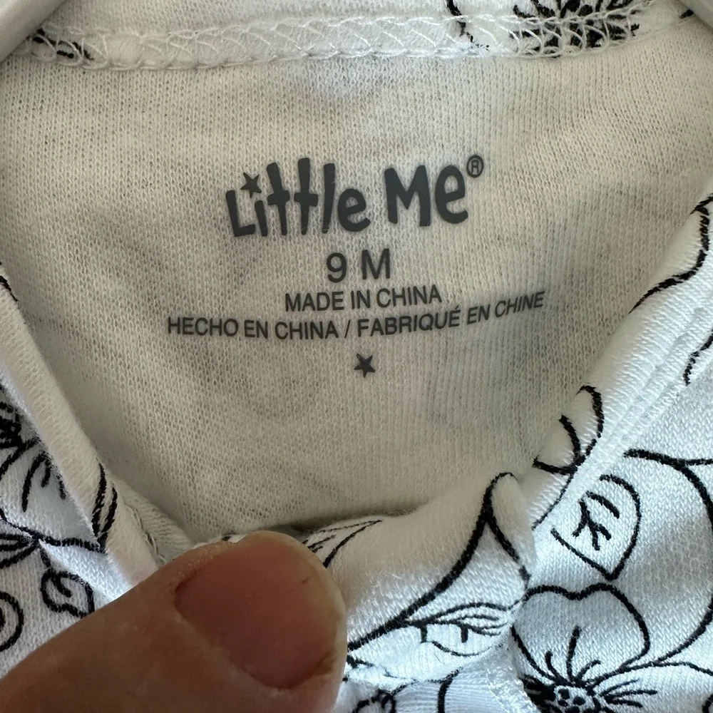 NWT Little Me Baby Footed Pajama Set 👶✨